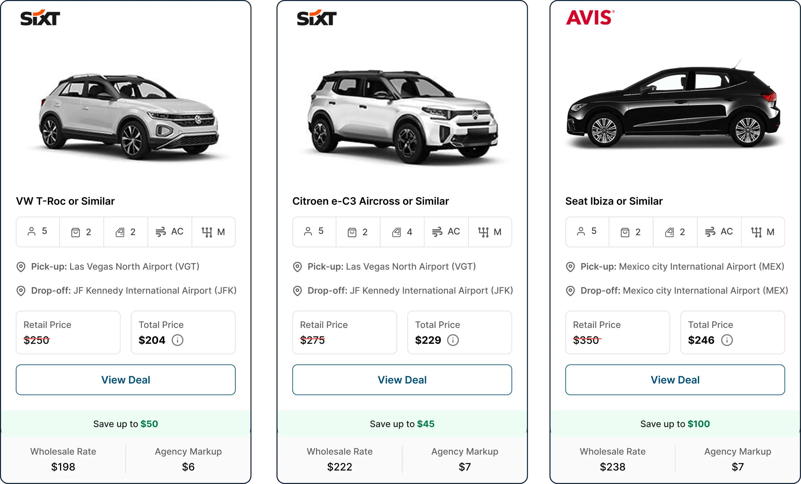 Car Rentals